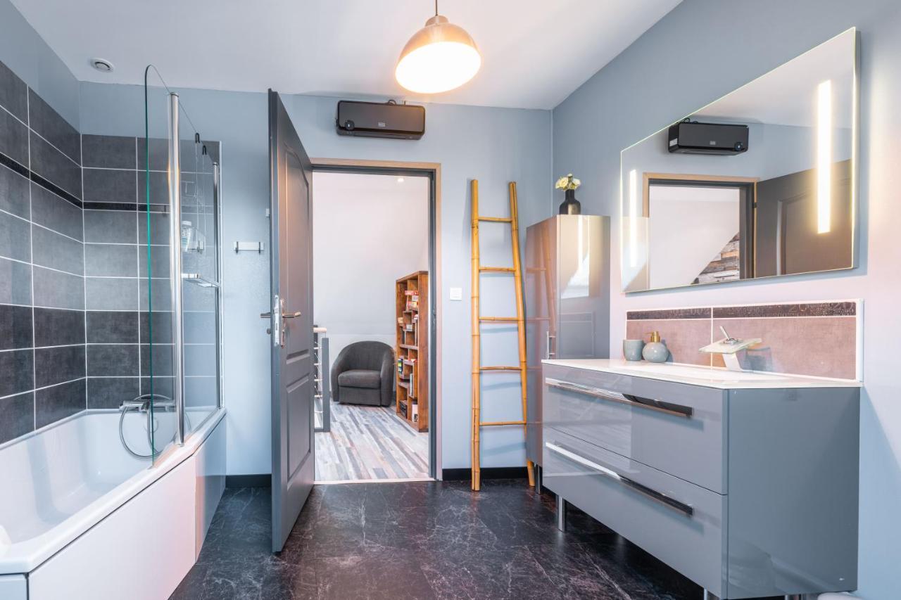 Grande Maison Avec Piscine Et Jacuzzi A La Campagne Desvres Kültér fotó
